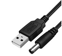 KOPBTBOY Cavo di ricarica USB per Fairywill/Bitvae D2/R1/R2/S2/spazzolino elettrico, 7AM2M AM105/AM110 Sonic Spazzolino da denti elettrico, caricatore con porta da 3,5 mm