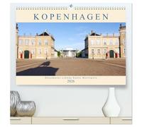 Kopenhagen. Dänemarks schöne bunte Metropole (hochwertiger Premium Wandkalender 2026 DIN A2 quer), Kunstdruck in Hochglanz: Malerisch, bunt und aufregend ist die Hauptstadt von Dänemark