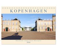 Kopenhagen. Dänemarks schöne bunte Metropole (Tischkalender 2026 DIN A5 quer), CALVENDO Monatskalender: Malerisch, bunt und aufregend ist die Hauptstadt von Dänemark