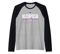 Koper Slovenia Maglia con Maniche Raglan