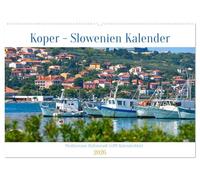 Koper - Slowenien Kalender (Wandkalender 2026 DIN A2 quer), CALVENDO Monatskalender: Entdecken Sie die mediterrane Hafenstadt Koper in Slowenien. ... Liebhaber von Osteuropa. Mit Planer Funktion.