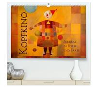 Kopfkino - Surreal in Form und Farbe (hochwertiger Premium Wandkalender 2026 DIN A2 quer), Kunstdruck in Hochglanz: Eine surreale Betrachtung unseres Alltags