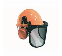 Kopfschutz Kombination Set Casco Visiera Cuffie Protezione,Protezione Collo
