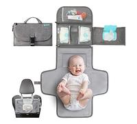 Kopi Baby Diaper Changing Pad - Baby Changing Pad & Diaper Changer Travel Bag, Smart Design Baby Changing Mat, Portable Changing Pad for Baby Changing Station, Infant Gift - Grigio