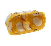 KOPOS KPL 64-50/2LD_NA - Scatola per apparecchiature a parete cava, 138 mm x 68 mm, colore: Giallo