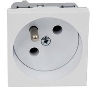 KOPOS QP 45 x 45_HB - Inserto per dispositivi, 1 presa (lunghezza x larghezza), 45 mm x 45 mm, 1 pezzo, bianco