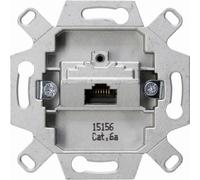 Kopp 1 pezzo Frutto Presa di rete, PRESA UAE/IAE/ISDN Alluminio 114401007 1 pz.