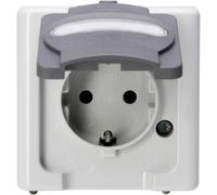 EL BE 103356006 - Presa di corrente per ambienti umidi AP BLUE ELECTRIC, 1 ingress