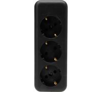 Kopp 120305001 - Ciabatta elettrica a 3 ingressi, cavo non incluso