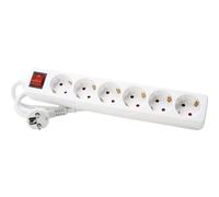 Kopp 120913004 Multipresa con interruttore 6 scomparti Bianco artico Schuko 1