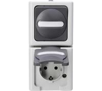 Kopp 130856009 1 pezzo Interruttore per ambienti umidi Completo Combinazione i