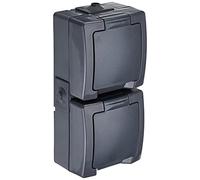 Kopp 136915009 interruttore per ambienti umidi nautic antracite