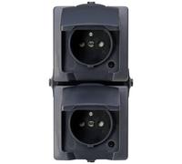 Kopp 138815008 Interruttore per ambienti umidi Nautic Antracite 1 pz.