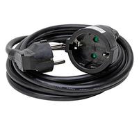 Kopp 143205043, Prolunga con presa Schuko 3 m, nero