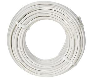 Kopp - 151505841 - Guaina H03 VV-F, 2 x 0.75 mm², 5 m, colore: bianco