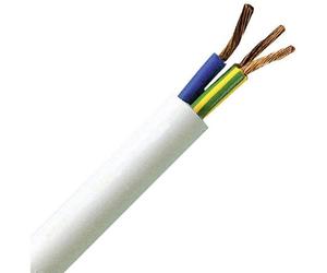 Kopp 151825002 Cavo flessibile H05VV5-F 3 x 1.5 mm² Bianco 25 m