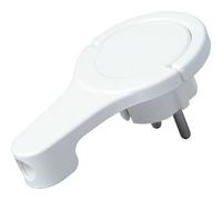 Kopp 172002037 Spina piatta di sicurezza Plastica 230 V Bianco IP20