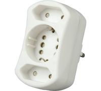 Kopp 179602001 3 scomparti Multipresa Bianco