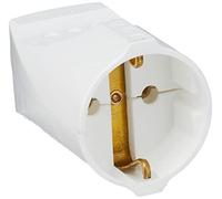 Kopp 183229001 - Giunto di protezione con contatto di protezione, bianco puro, bianco