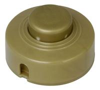 Kopp 191807084 Interruttore a pedale con piastra antistrappo Oro 1 x Off / On