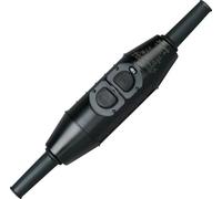 Kopp 196300018 PRCD-S, IP55, 230 VAC, 16 Amp, 3 poli, marchio di controllo: VDE, GS der BG Colonia, nero