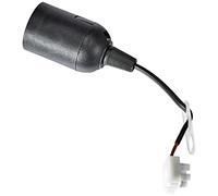 Kopp 214615007 - Portalampada provvisorio E27, colore: nero