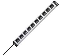 Kopp 227120011 - Ciabatta elettrica a 10 ingressi, IP 20