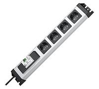 Kopp 228120012 presa multipla 4fach grigio, nero Schutzkontakt 1 pezzo