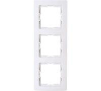 Kopp 3 scomparti Telaio di copertura Coperchio HK05 Bianco artico 308602007 1