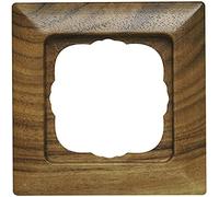 Kopp 306535082 - Mascherina in noce a 1 ingresso, per montaggio verticale e orizzontale, serie: Milano