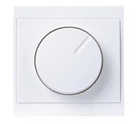 Kopp 312313186 - Placca di copertura Malta per dimmer, colore: Bianco Artico