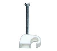 Kopp 342601084 - Iso-ring 4-7 mm, con aghi in acciaio julienne 30 mm, 50 pezzi, bianco