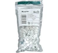 Kopp 345504087 - Clip Iso 5-7 mm, con spillo in acciaio, 20 mm, 100 pezzi, colore: Grigio