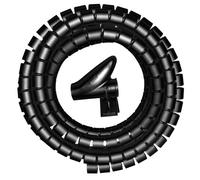 Kopp, 359205042, Organizzatore per cavi, 5 m, 15 mm, colore: Nero