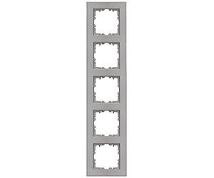 Kopp 402947006 HK07 - Mascherina di copertura a 5 ingressi, colore: acciaio