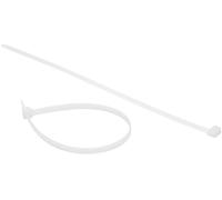 Kopp 50 fascette stringicavo 7,6 x 450 mm, materiale: nylon poliammide 6.6, bianco, resistente ai raggi UV e alle intemperie, 328401038
