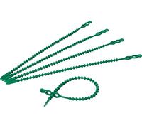 Kopp 50 fascette stringicavo da giardino riutilizzabili, lunghezza 23,5 cm, colore: verde, 356823032