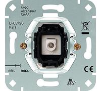 Kopp 504700000 - Pulsante con morsetto a N e lampada glitter, confezione da 10