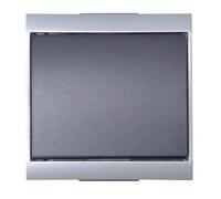 Kopp 621315080 - Pulsante Malta neutro, colore: Argento/Antracite