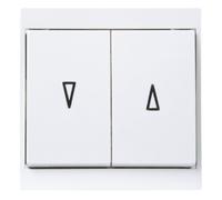 Kopp 621513084 - Interruttore per controllo veneziane Malta, colore: Bianco Artico