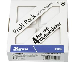 Kopp 652602012 Frutto Commutatore Paris Bianco 1 pz.