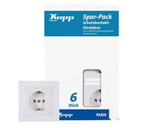 Kopp frutto presa di alimentazione schuko paris bianco 920702011