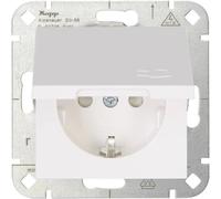 Kopp 940129002 1 parte Frutto Presa schuko con coperchio ribaltabile HK 07 Bian