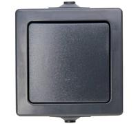 Kopp 565615002 interruttore per ambienti umidi nautic antracite