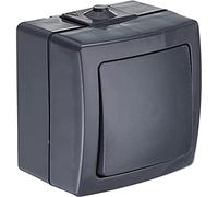 Kopp 565615002 interruttore per ambienti umidi nautic antracite