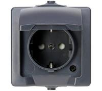 Kopp - 991100004 - Presa interruttore protettivo Nautic, confezione risparmio