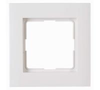 Kopp Athenis 402102085 - Cornice singola da incasso per ambienti umidi, colore: Bianco puro