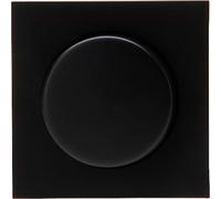 Kopp Athenis 490650187 - Copertura per dimmer a pressione, colore: Nero opaco