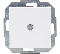Kopp Athenis 587693088 Interruttore universale (Off/Toggle Switch), Illuminato, IP20, Bianco Artico, Finitura Opaca