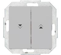 Kopp Athenis 588534085 - Interruttore per tapparelle, IP20, colore: Grigio opaco
